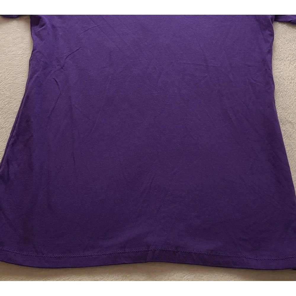 Doctor Who River Song Hello Sweetie Purple Graphic T-Shirt Women's Large Pinup - Picture 10 of 12